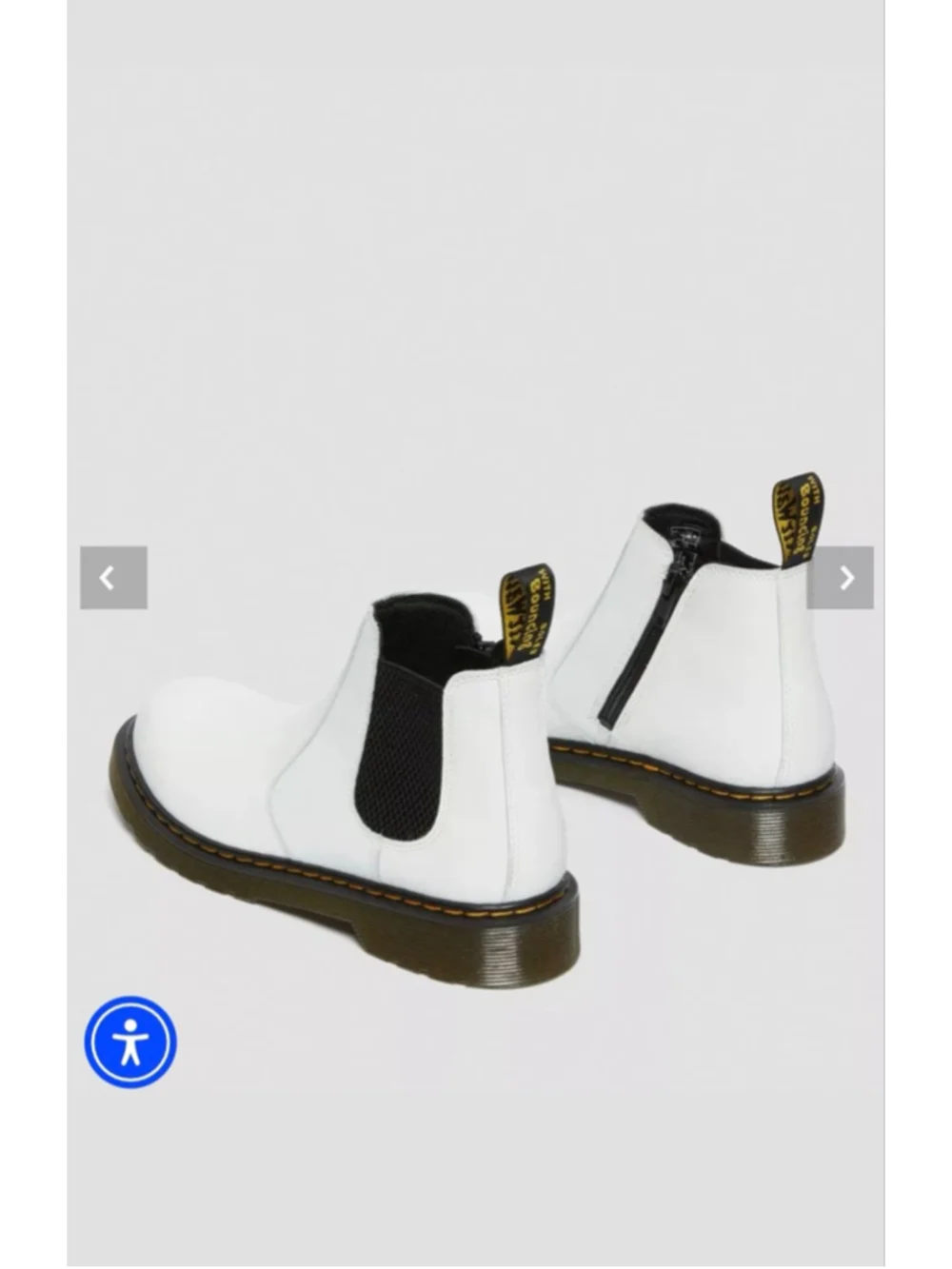 Dr. Marten YOUTH 2976 LEATHER CHELSEA BOOTS